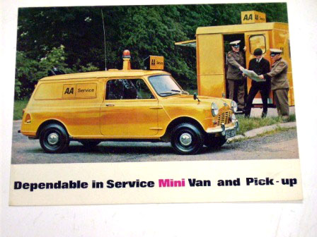Mini Van & Pick-Up オリジナル　当時物 オートモビリア　印刷物 カタログ