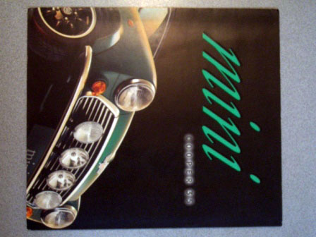 Mini Cooper 35 オリジナル　当時物 オートモビリア　印刷物 カタログ