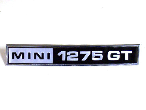 バッジ （リア） MINI クラブマン 1275GT 純正 中古 英国車・MINIのレアパーツ エンブレム類（Emblem)