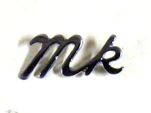 バッジ （リア） MINI MK-2 （MINI MK-2、ライレー＆ウズレー用） 社外 新品 英国車・MINIのレアパーツ エンブレム類（Emblem)
