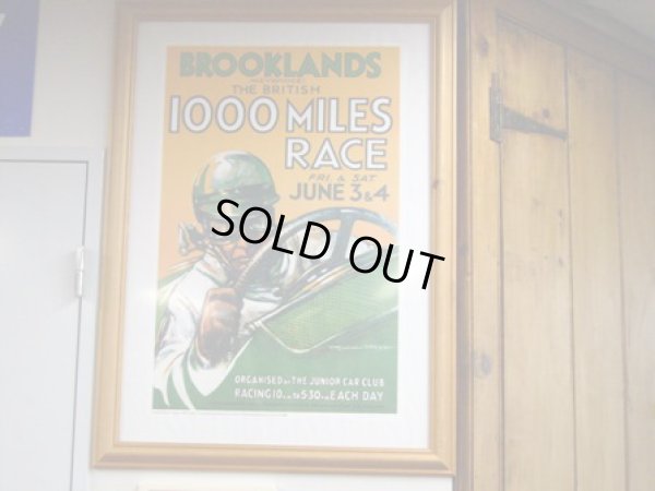 画像2: ポスター　　額入り　“Brookland 1000mile race”