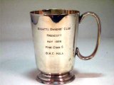 シルバープレート　カップ　Bugatti owners club D.Hull 1958