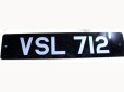 画像2: 英国　ナンバープレート ペア  VSL712 (2)