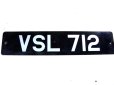 画像3: 英国　ナンバープレート ペア  VSL712 (3)