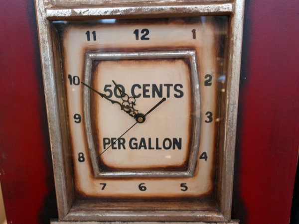 画像5: ガソリンポンプ・キャビネット レプリカ　木製 (5)