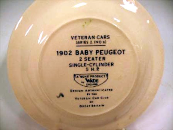画像2: Wade社　Veteran Car　シリーズ　絵皿　Baby Peugeot (2)