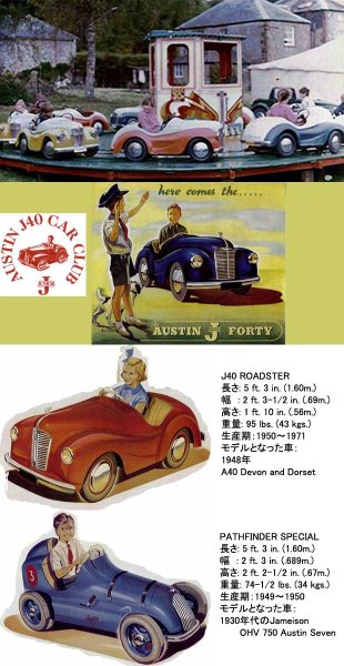 画像5: ペダルカー　Austin J40　オースチンJ40(レッド） (5)