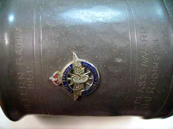 画像3: ピューター　ChilternRally 1960 D.J.Robinson (3)