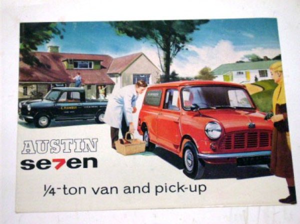 画像1: Austin Seven Van&Pick-up　オリジナル　当時物 (1)