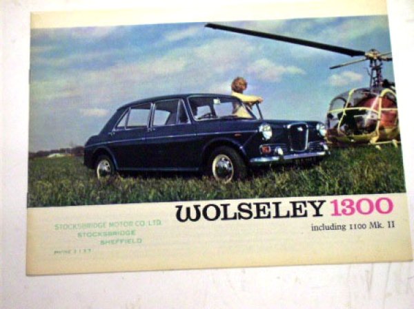 画像1: 1967y'　Wolseley 1100&1300 MK2 オリジナル　当時物 (1)