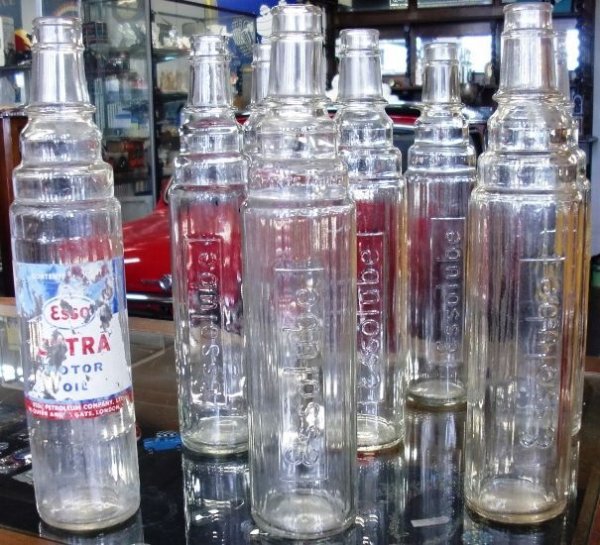 画像2: オイルボトル　８本ＳＥＴ　Esso (2)