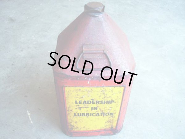 画像2: オイル缶　赤/黄色 (2)