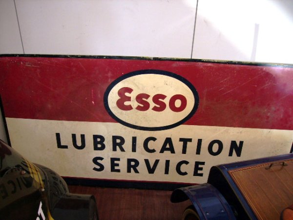 画像2: 看板　ESSO　大 (2)