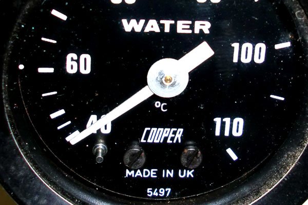 画像4: MINI　miglia（ミグリア）　フォーミュラーR　水温計　ゲージ　機械式　純正　新品 (4)