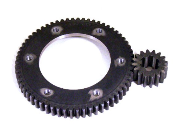 画像2: ホースパワーレーシング (JKD)　ファイナル　ギア　ストレートカット　LSD　デフ　3.47/59T (2)