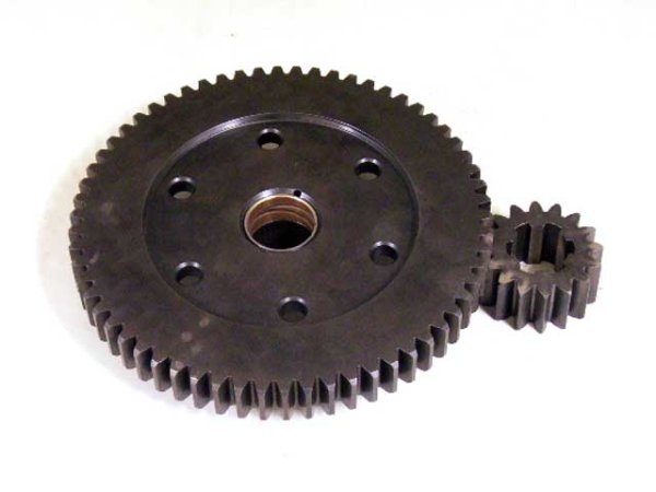 画像2: ホースパワーレーシング (JKD)　ファイナル　ギア　ストレートカット　スタンダード　デフ　3.47/59T (2)