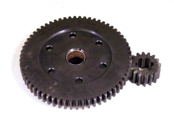 画像2: ホースパワーレーシング (JKD)　ファイナル　ギア　ストレートカット　スタンダード　デフ　3.88/62T (2)