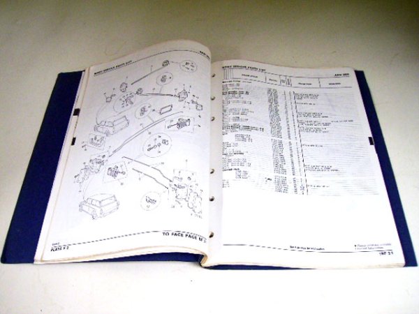 画像5: AUSTIN　MORRIS　1100.1300（ADO16）BODY　SERVICE　PARTS　LIST　BMC (5)