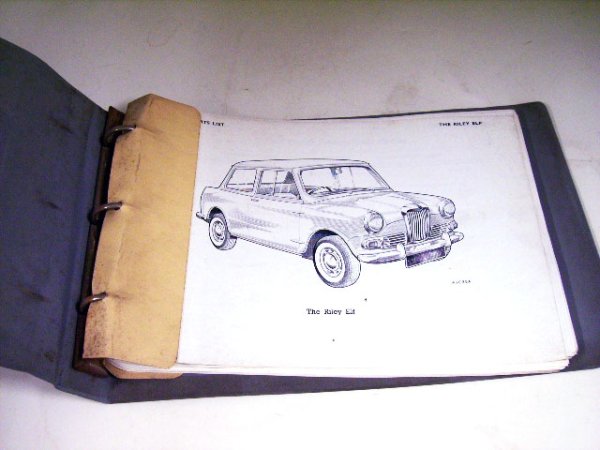 画像2: RILEY　MK-1.2　SERVICE　PARTS　LIST　BMC (2)