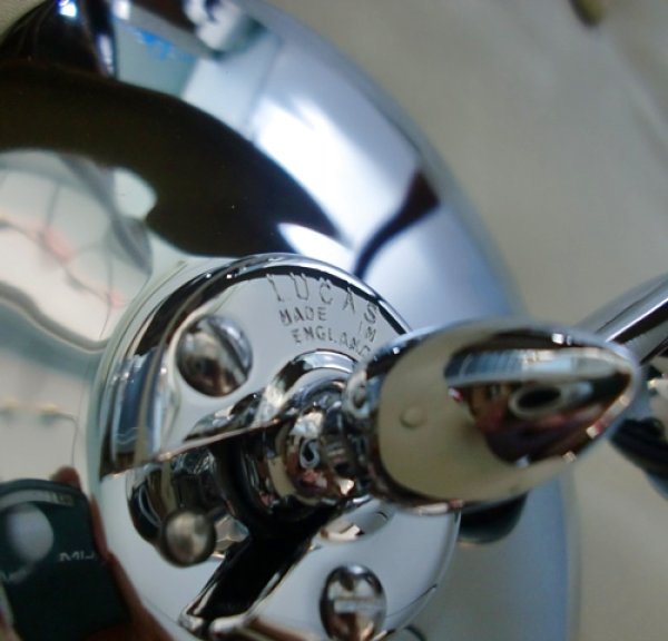 画像4: オリジナル　ルーカス　純正ミラー　新品　右側のみ (4)