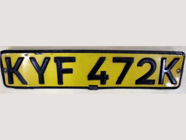 画像3: 英国　ナンバープレート (3)