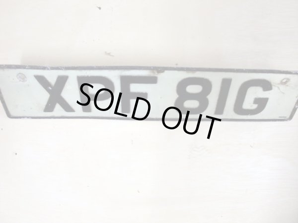 画像2: 英国　ナンバープレート  XPF81G (2)