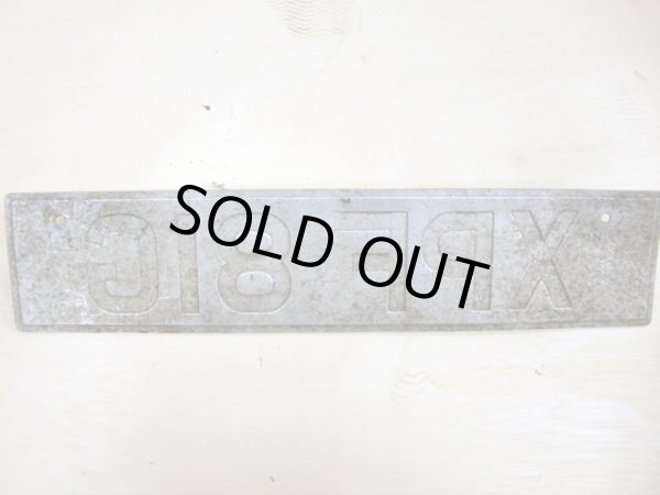 画像3: 英国　ナンバープレート  XPF81G (3)